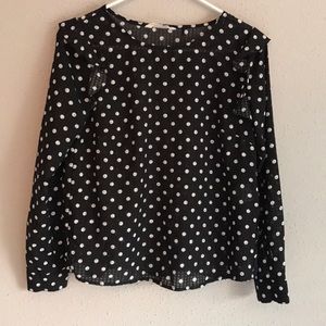 NaF NaF polkadot blouse